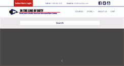 Desktop Screenshot of lineofduty.com